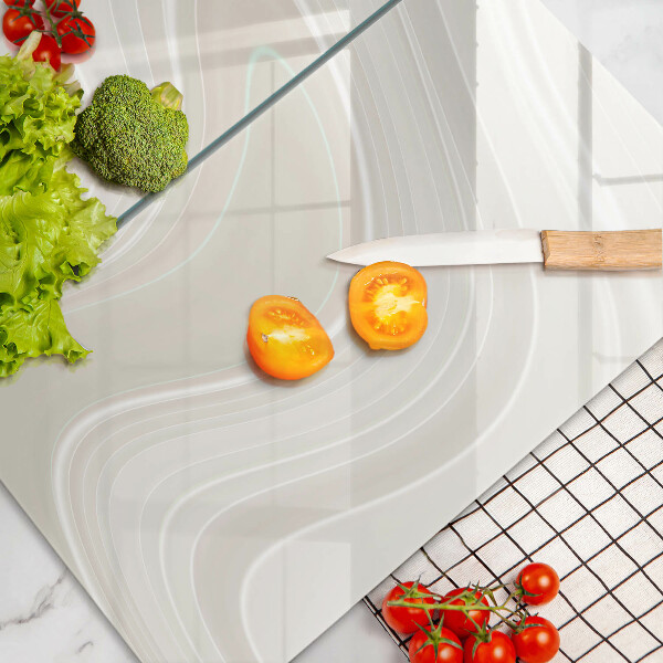 Herdabdeckplatte glas Cremige Textur