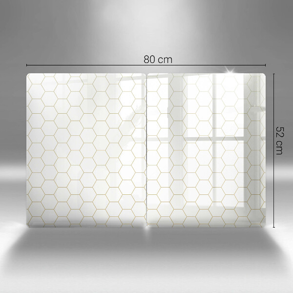 Herdabdeckplatte glas Abstrakte Muster