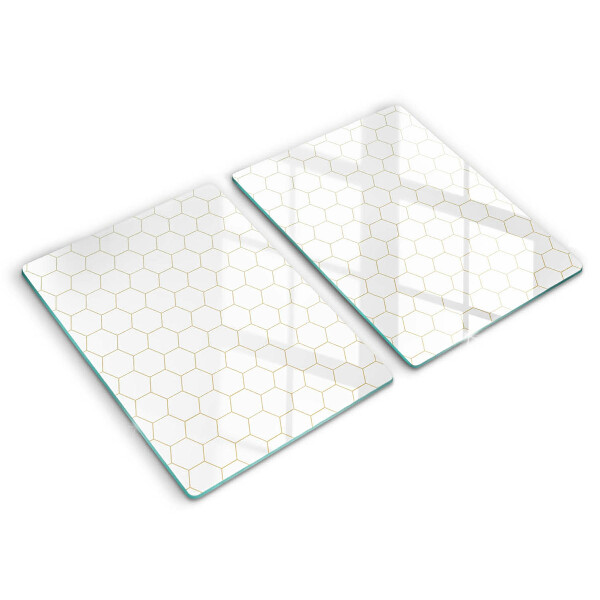 Herdabdeckplatte glas Abstrakte Muster