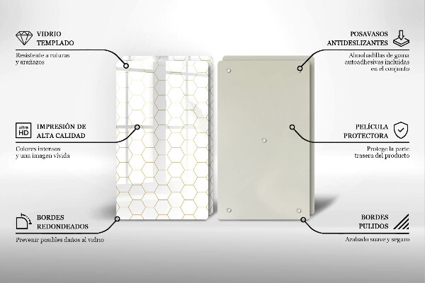 Herdabdeckplatte glas Abstrakte Muster