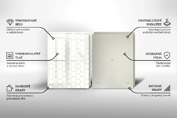 Herdabdeckplatte glas Abstrakte Muster