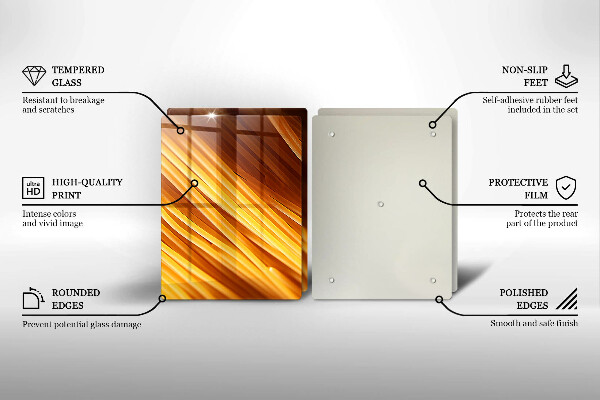 Herdabdeckplatte glas Spaghetti-Nudeln