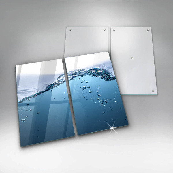 Herdabdeckung Blaues Wasser