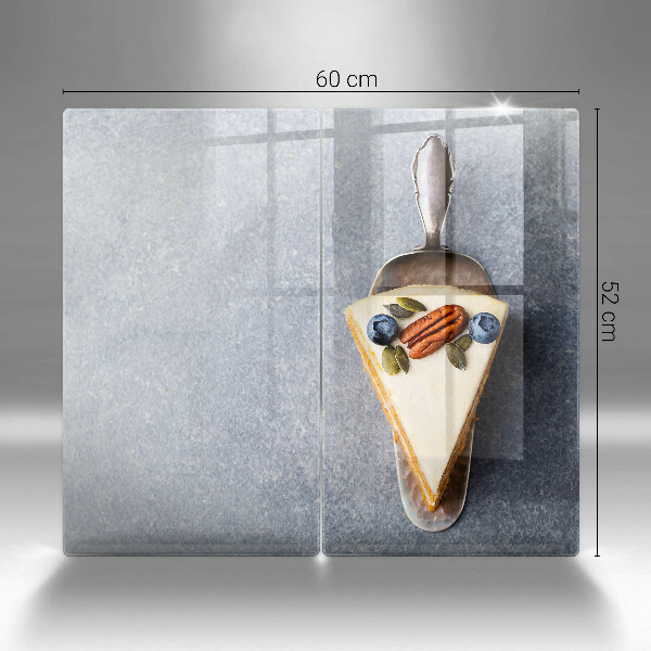 Herdabdeckung Stück Kuchen