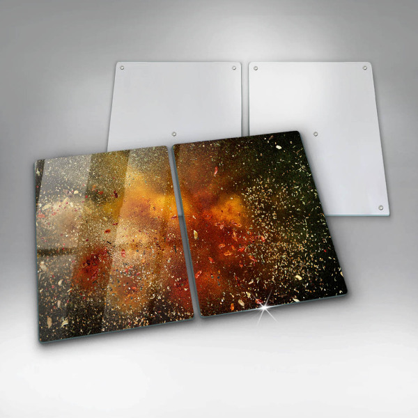 Herdabdeckung Bunte Gewürze