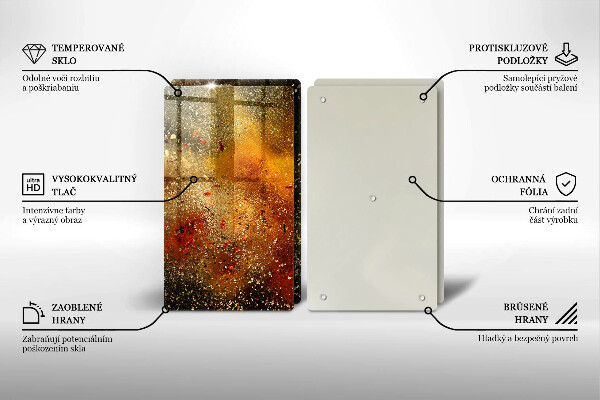 Herdabdeckung Bunte Gewürze