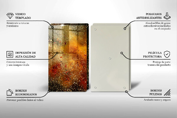 Herdabdeckung Bunte Gewürze