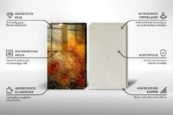 Herdabdeckung Bunte Gewürze