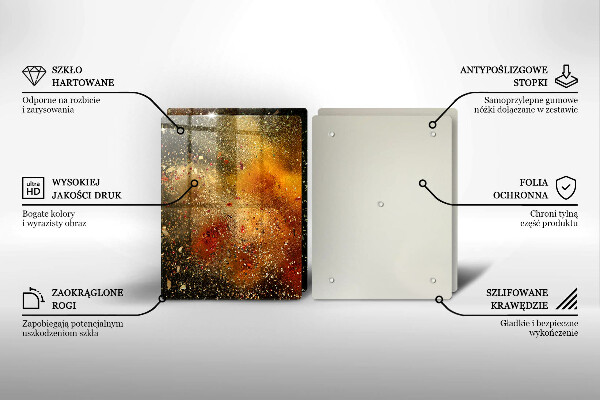 Herdabdeckung Bunte Gewürze