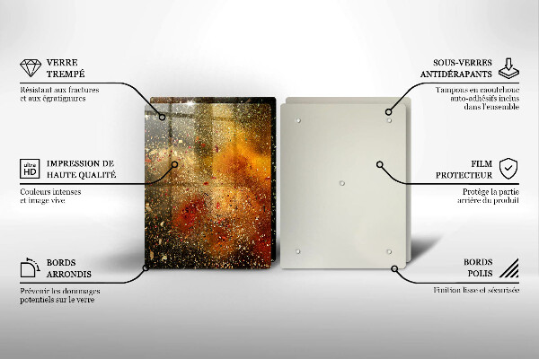 Herdabdeckung Bunte Gewürze