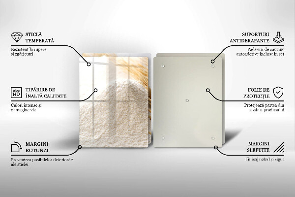Herdabdeckung Mehl und Ähren