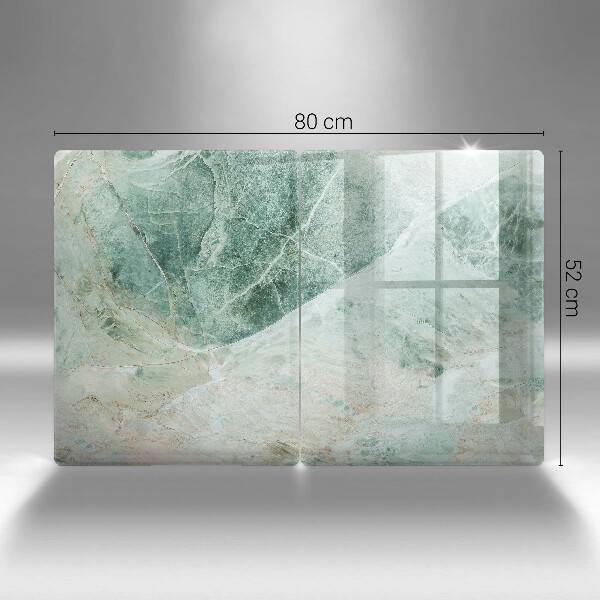 Herdabdeckung Steinstruktur