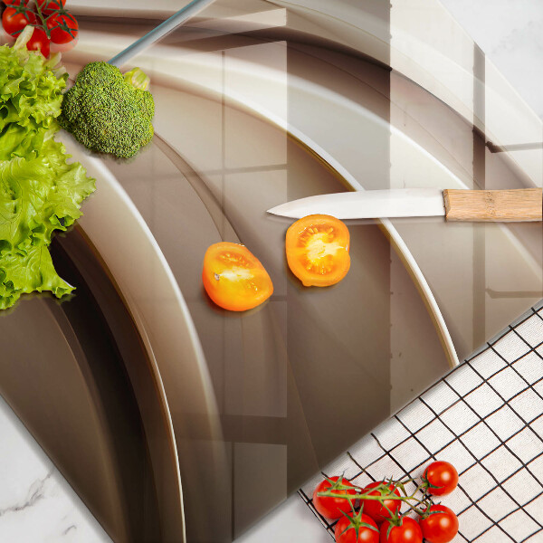 Herdabdeckung Abstraktion sanfte Linien