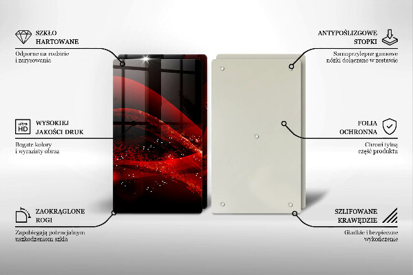 Herdabdeckung Moderne Abstraktion