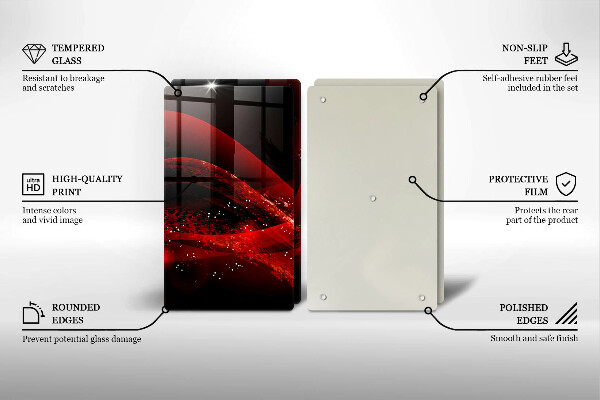 Herdabdeckung Moderne Abstraktion