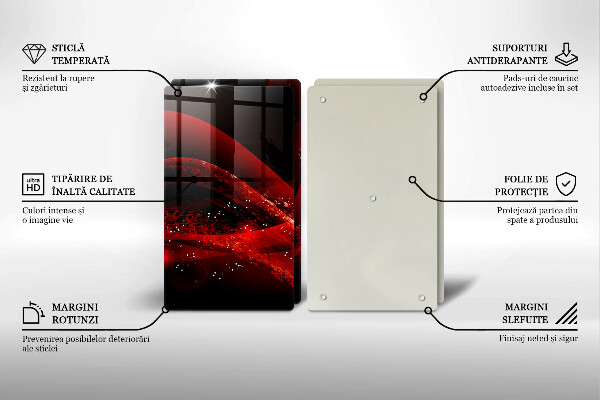 Herdabdeckung Moderne Abstraktion