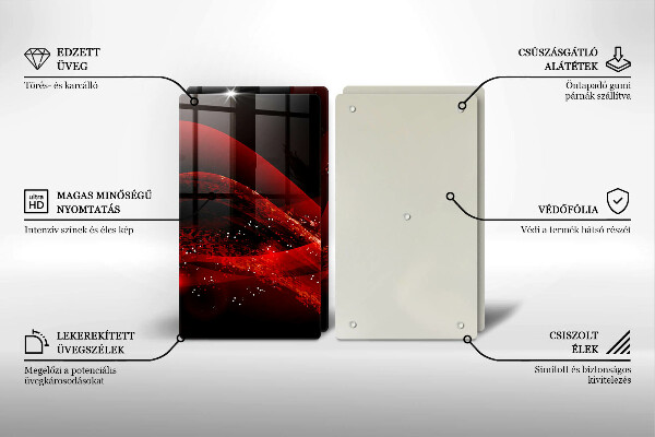 Herdabdeckung Moderne Abstraktion