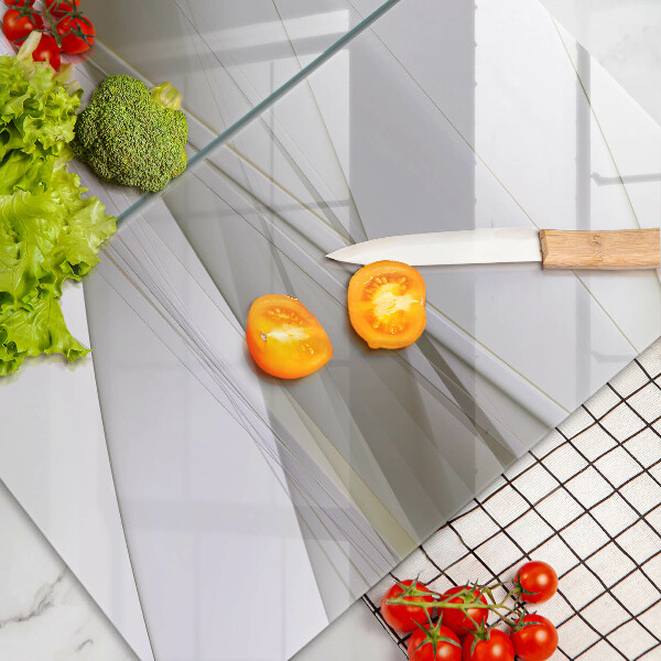 Herdabdeckung Abstraktes Liniendesign