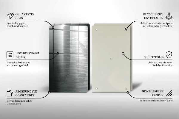 Herdabdeckung Metallstruktur