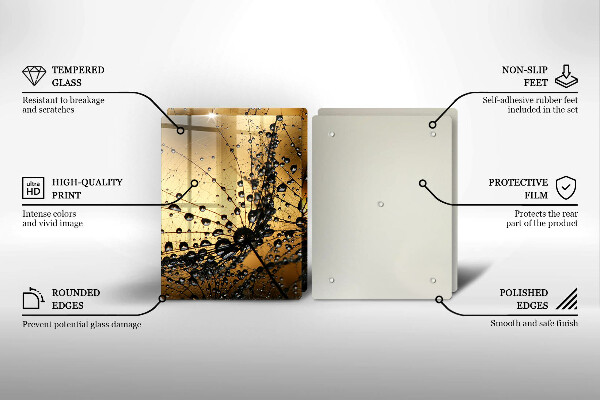 Herdabdeckung Tau und Löwenzahn