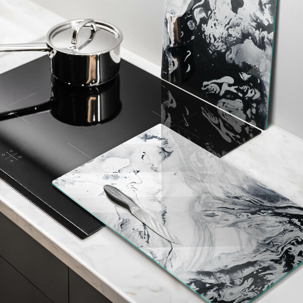 Herdabdeckung Tintenabstraktion