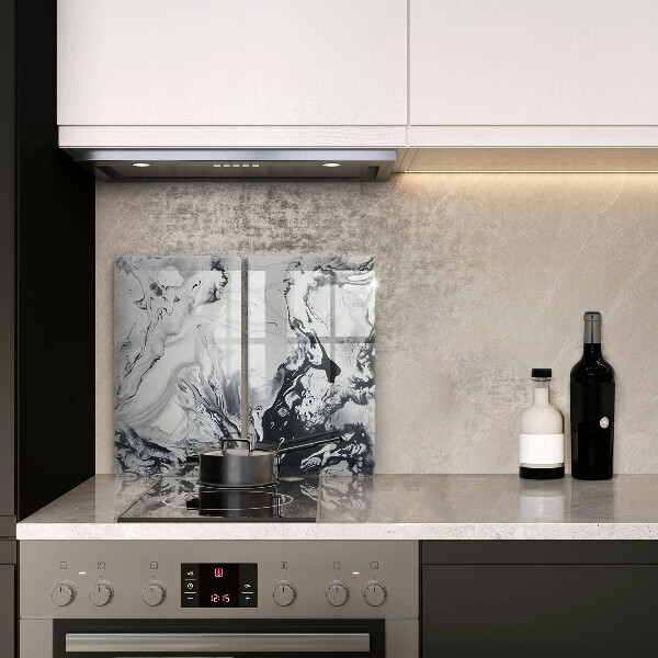 Herdabdeckung Tintenabstraktion