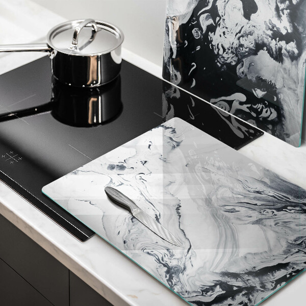 Herdabdeckung Tintenabstraktion