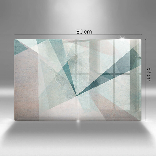 Herdabdeckung Scharfe Abstraktion