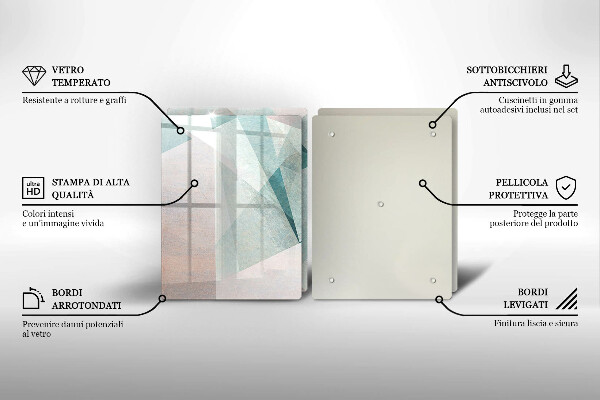 Herdabdeckung Scharfe Abstraktion
