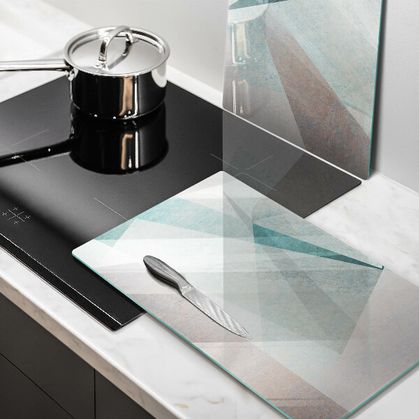 Herdabdeckung Scharfe Abstraktion