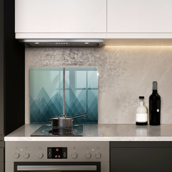 Herdabdeckung Abstrakte Berge