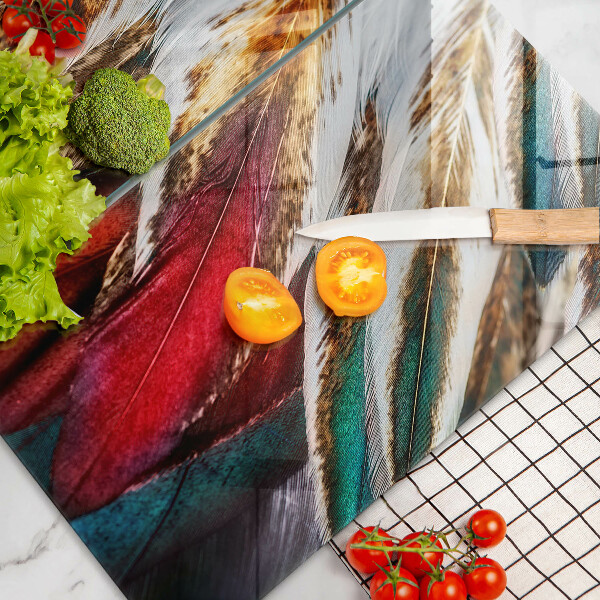 Herdabdeckung Boho-Vogelfedern