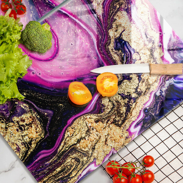 Herdabdeckung Abstraktes Design Gold