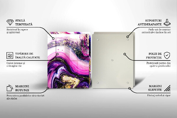 Herdabdeckung Abstraktes Design Gold