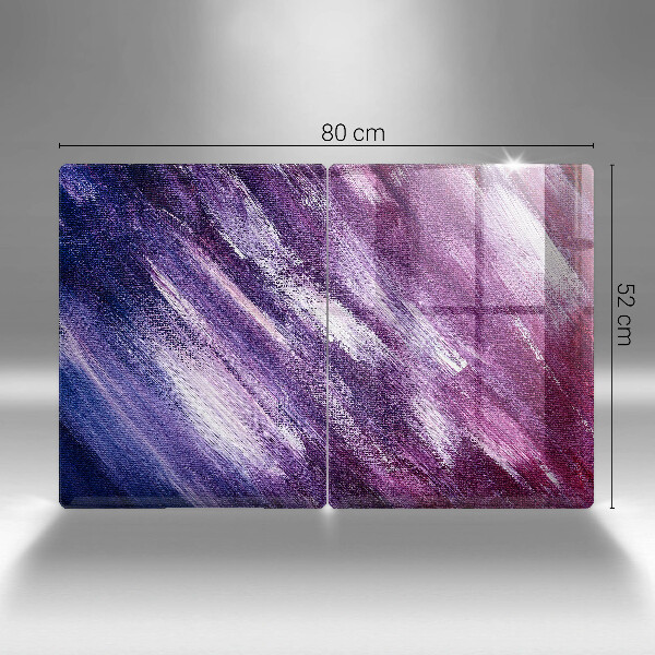 Herdabdeckung Abstraktion malen