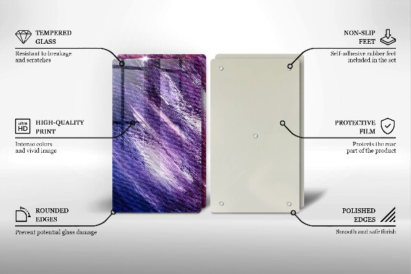 Herdabdeckung Abstraktion malen