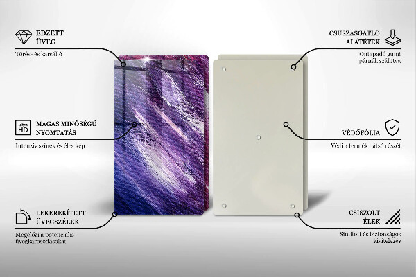 Herdabdeckung Abstraktion malen