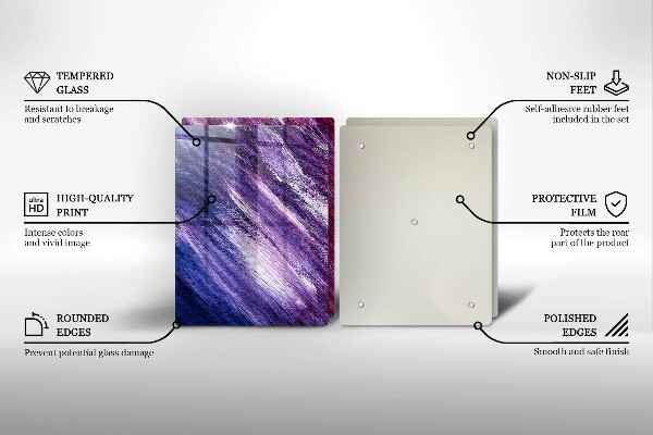 Herdabdeckung Abstraktion malen