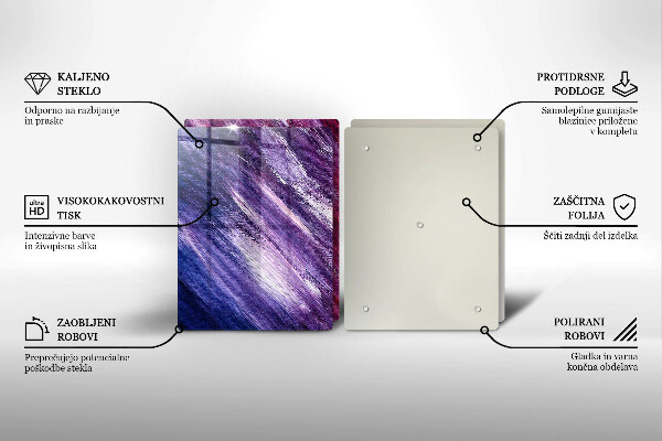 Herdabdeckung Abstraktion malen