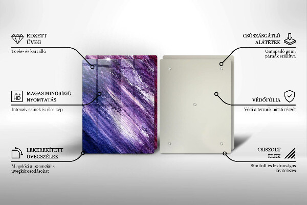 Herdabdeckung Abstraktion malen