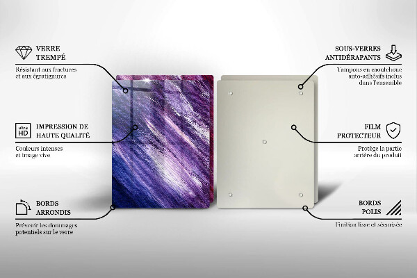 Herdabdeckung Abstraktion malen