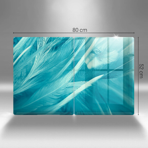 Herdabdeckung Zarte Federn