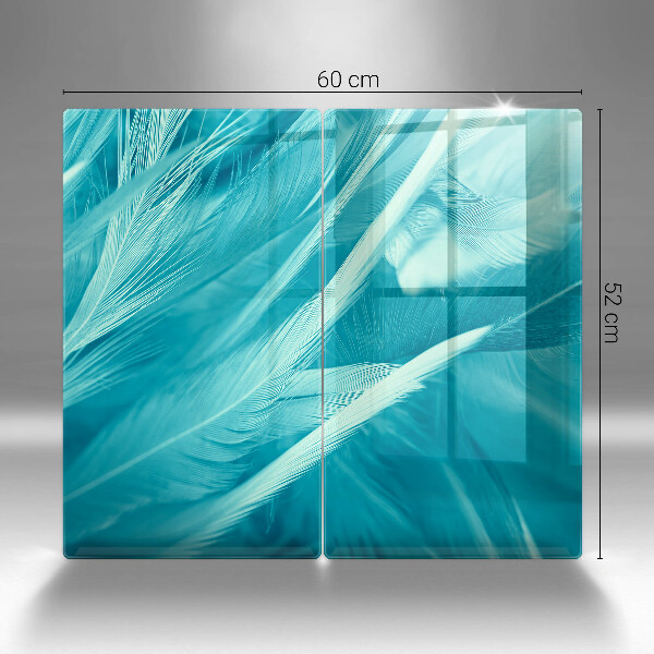 Herdabdeckung Zarte Federn