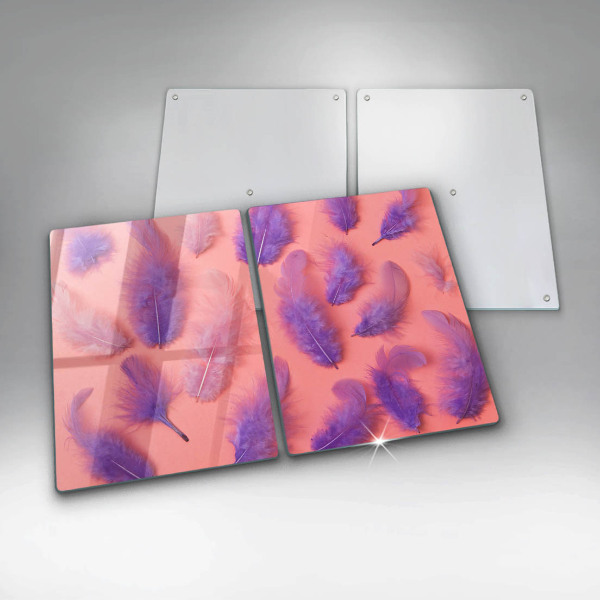 Herdabdeckung Flauschige Federn