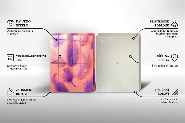 Herdabdeckung Flauschige Federn