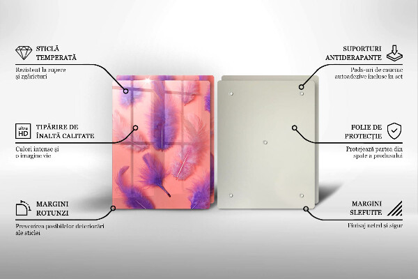 Herdabdeckung Flauschige Federn