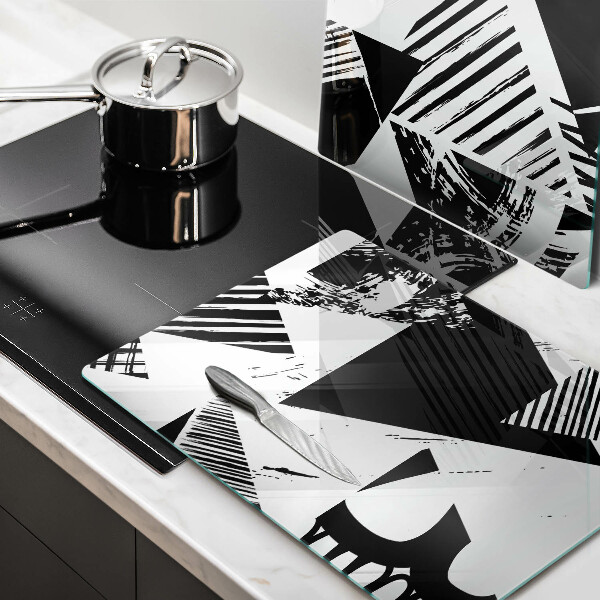 Herdabdeckung Geometrische Dreiecke