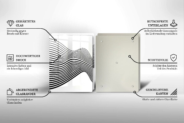 Herdabdeckung Lineare Abstraktion