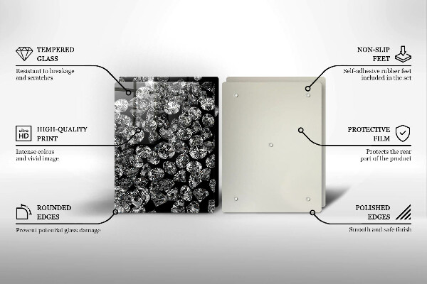 Herdabdeckung Diamanten Diamanten