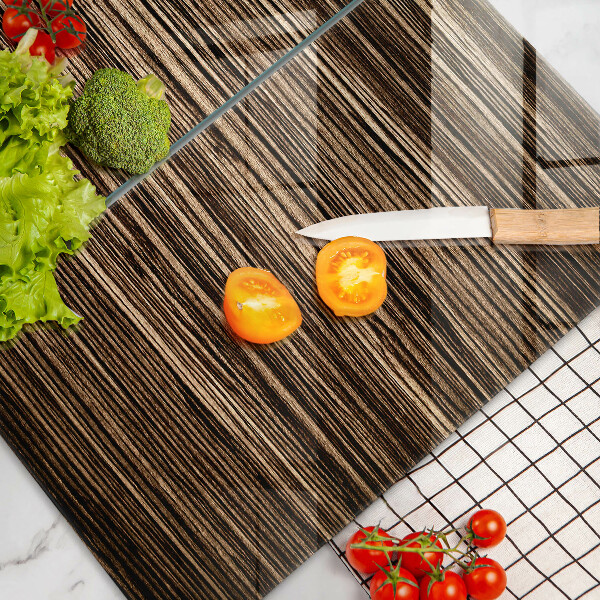 Herdabdeckung Holzstruktur